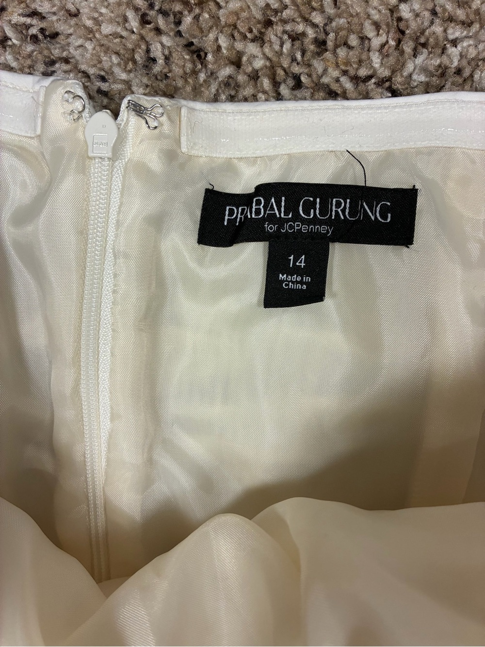 Prabal Gurung for JCPenney Puff Sleeve Off Shoulder Mini Dress - Picture 3 of 14